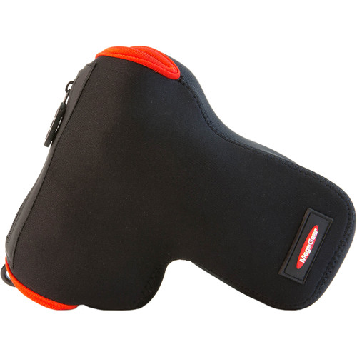 MegaGear Ultralight Neoprene Camera Case for Pentax K-50, K-3, K-5, K-30, K-S1, K-S-2, K-500, with Lens (Black)