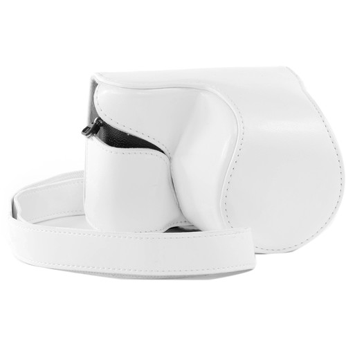 MegaGear MG246 Ever Ready Protective Camera Case for Sony NEX-3N with 16-50mm Lens (White)