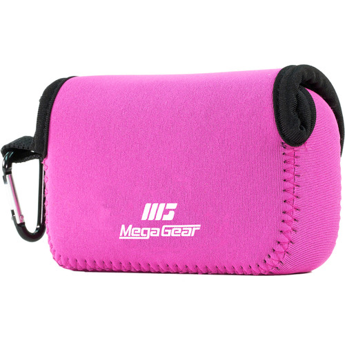 MegaGear Ultralight Neoprene Case for Canon PowerShot G7X or G7X Mark II (Hot Pink)