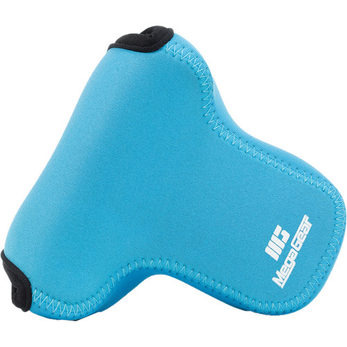 MegaGear Ultralight Neoprene Case for FUJIFILM X-T10, X-T20, X-T30 with 16-50, 18-55mm Lens (Blue)