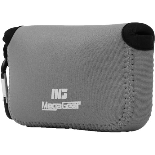 MegaGear Ultralight Neoprene Camera Case for Sony and Olympus Cameras (Gray)