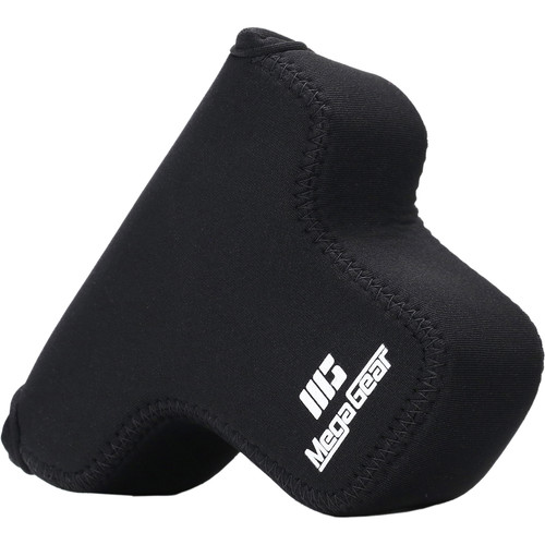 MegaGear Ultralight Neoprene Case for Canon EOS M3 with 18-55mm Lens (Black)
