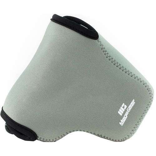 MegaGear Ultralight Neoprene Case for Nikon COOLPIX B500 (Gray)