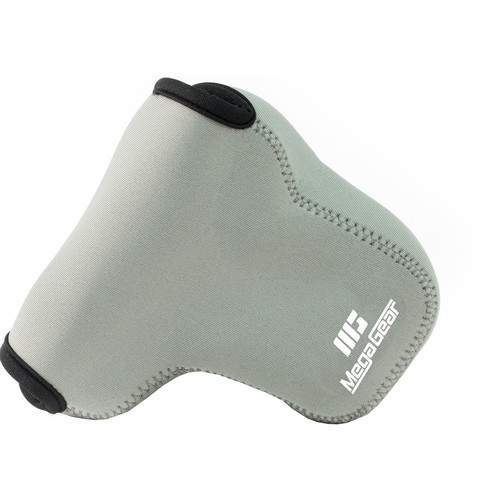 MegaGear Ultralight Neoprene Camera Case for LUMIX DMC-GX85K with 14-140mm (Gray)