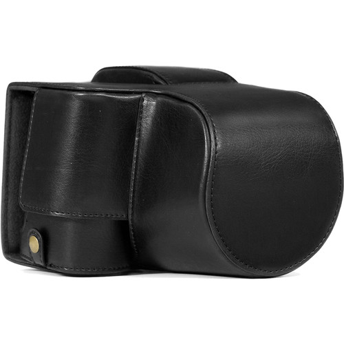 MegaGear Ever Ready Leather Camera Case for Sony Cyber-shot DSC-RX10 III (Black)