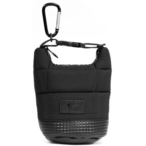 MegaGear Soft Lens Bag with Adjustable Handle for Small-Sized Lenses (Black)