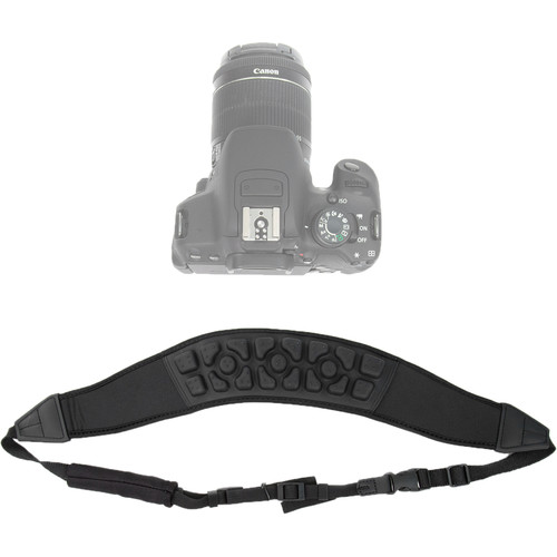 MegaGear Soft DSLR Camera Strap (Black)