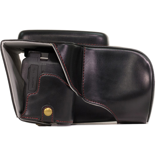 MegaGear Ever Ready Camera Case with Bottom Opening for Nikon P900/P900s (Black)