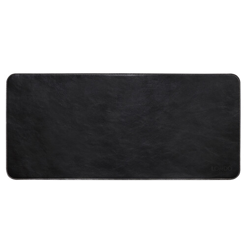 Londo Genuine Leather Extended Mouse Pad (Black)