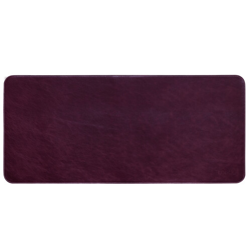 Londo Genuine Leather Extended Mouse Pad (Damson)
