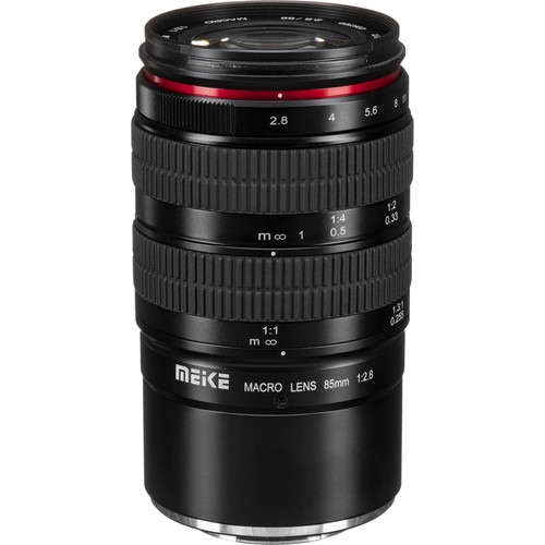 MEIKE 単焦点 マクロレンズ Fujifilm 85mm f/2.8 Meike MK-85mm f/2.8 Macro Lens for FUJIFILM X MK85F2.8FX B&H