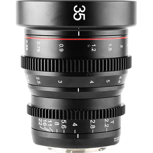 Meike 35mm T2.2 Cinema Prime Lens (X-Mount, Feet/Meters)