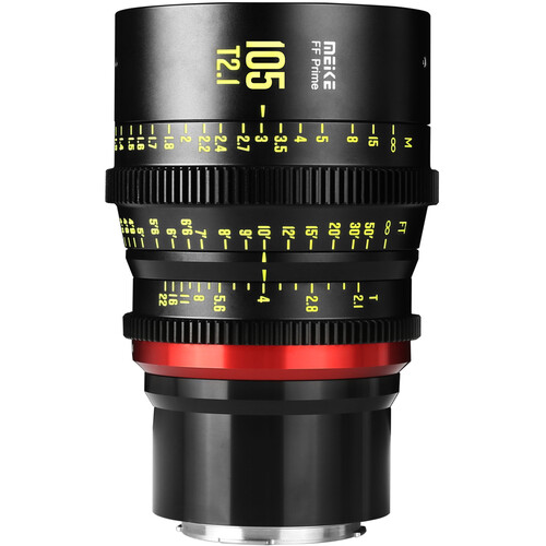 Meike FF-Prime Cine 105mm T2.1 Lens (L Mount, Feet/Meters)