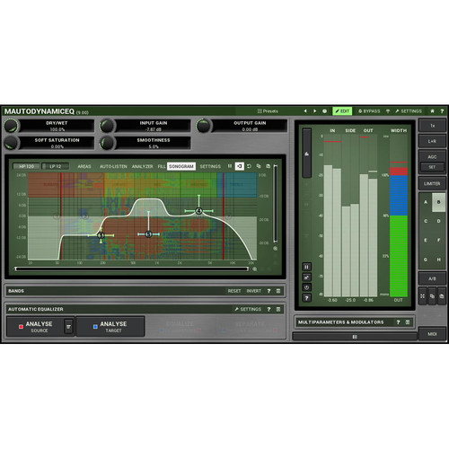 MeldaProduction MAutoDynamicEq - Dynamic Equalizer Plug-In (Download)