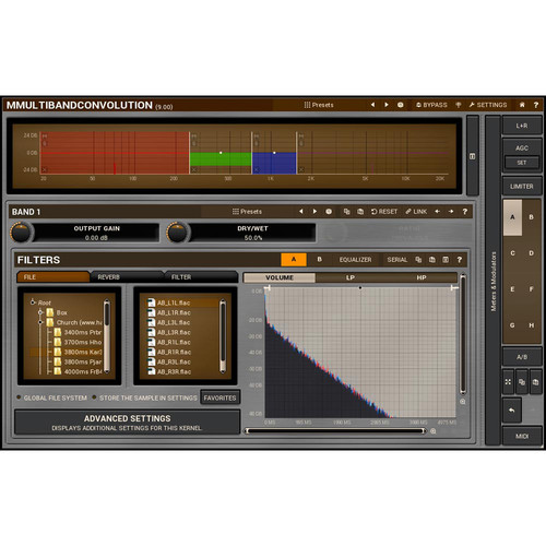 MeldaProduction MMultiBandConvolution - Convolution Reverb Plug-In (Download)