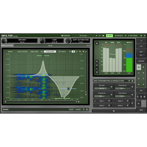 MeldaProduction MFilter - Movement Generating Filter Plug-In (Download)