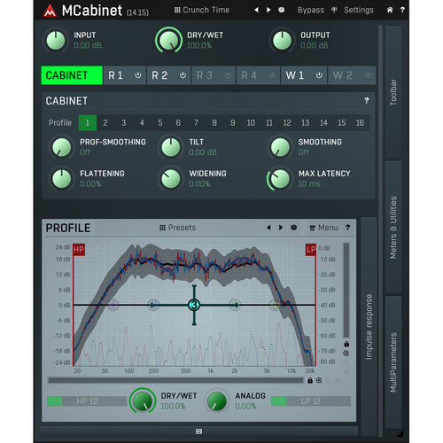 MeldaProduction MCabinet Guitar and Bass Cabinet Simulator (Download)