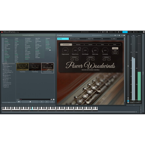 MeldaProduction PowerWoodwinds Instrument for MSoundFactory