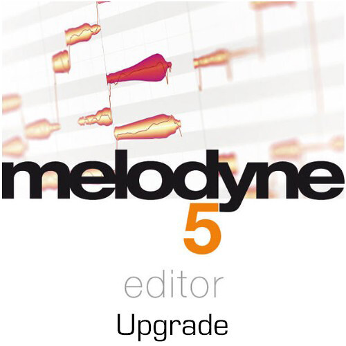 Celemony Melodyne 5 Editor Note-Based Audio Editor Software (Upgrade from Previous Version of Editor, Download)