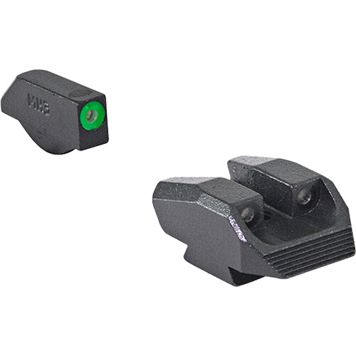 Meprolight Hyper-Bright Tritium Night Sights (Kimber K6/DASA, Green Front Ring)