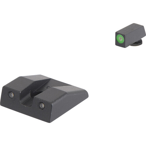 Meprolight Hyper-Bright Tritium Night Sights (Taurus G2, G2C, G3 with OEM Polymer Sights, PT111, Green Front Ring)