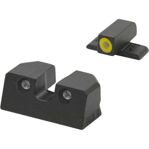 Meprolight HYPER-BRIGHT Plus IWI Masada 9, Tactical, and Slim Sight (Yellow)