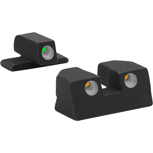 Meprolight Tru-Dot Tritium Night Sight Set for Sig Sauer 9mm / .357 (Orange / Green)