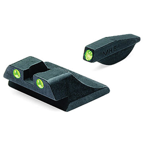Meprolight Tru-Dot Tritium Night Sight Set for Ruger P89 (Green / Green)