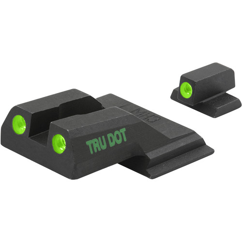 Meprolight Fixed Self-Illuminated Tru-Dot Night Sight for S&W M&P SHIELD (Green)