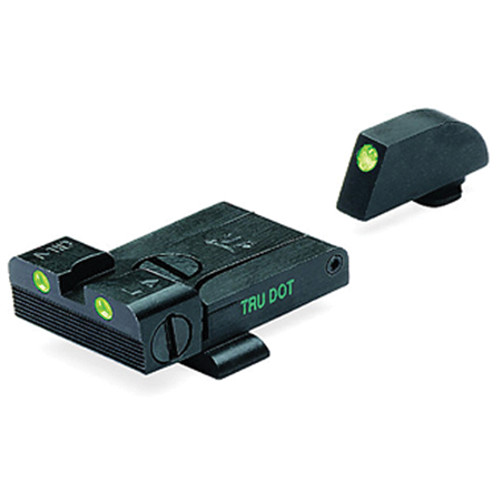 Meprolight Tru-Dot Tritium Night Sight for Glock 17-23 (Set - Green/Green)