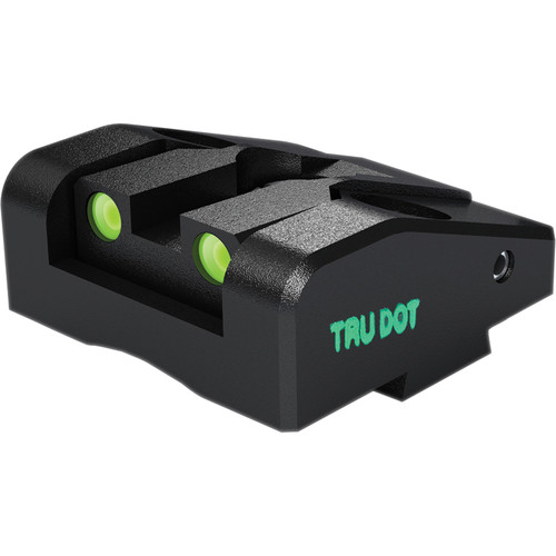 Meprolight Ad-Com Adjustable Tritium Night Sight for Glock G26 & G27 Pistols (Rear Sight Only - Green)