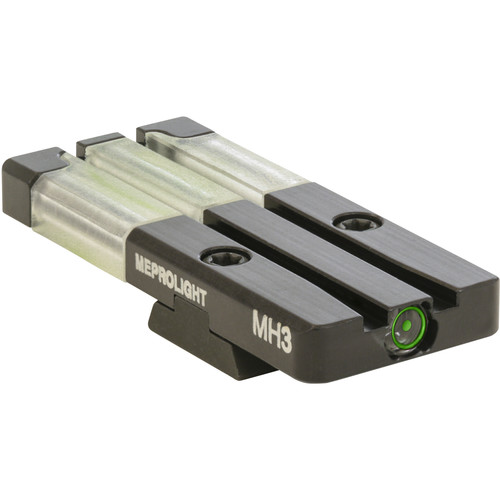 Meprolight Fiber Optic/Tritium Bull's-Eye Rear Pistol Sight for Sphinx (Green)