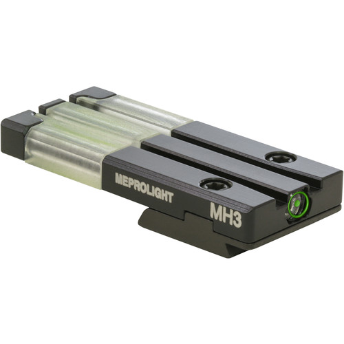 Meprolight Fiber Optic/Tritium Bull's-Eye Rear Pistol Sight for Ruger LC 9 (Green)