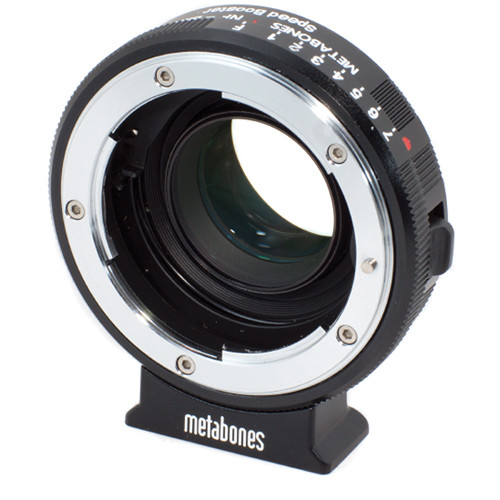 Metabones Nikon G Lens to Blackmagic 2.5k Cinema Camera with Micro-4/3 Mount Speed Booster