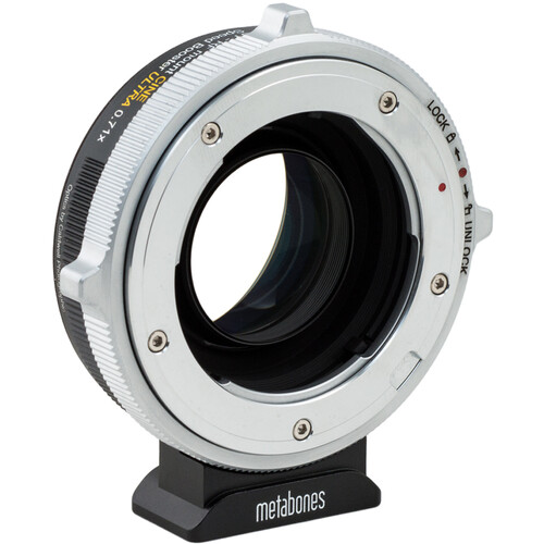 Metabones Speed Booster Ultra 0.71x Cine Adapter for Contax/Yashica Lens to Canon RF-Mount Camera