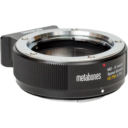 Metabones Speed Booster Ultra 0.71x Adapter for Minolta MD-Mount Lenses to FUJIFILM X-Mount Camera