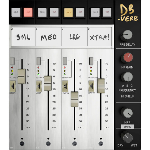 Make Believe Studios DBVerb David Bendeth Signature Reverb Plug-In