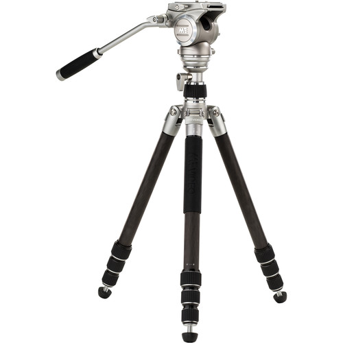 MeVIDEO GlobeTrotter Video Travel Tripod Kit (Carbon Fiber, Titanium)