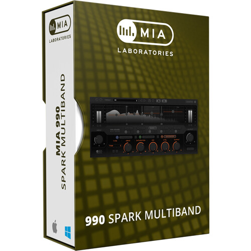 MIA Laboratories 990 Spark Multiband Saturation Plug-In