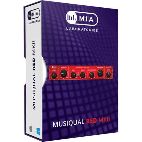 MIA Laboratories Musiqual Red MkII Tube Tone and Color Software Plug-In (Download)