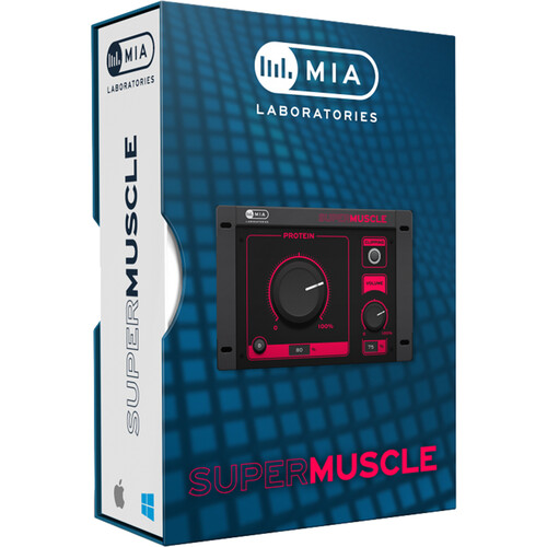 MIA Laboratories SUPER MUSCLE One-Knob Loudness and Presence Software Plug-In (Download)
