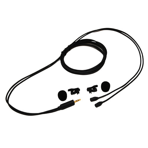 Microphone Madness MM-BSM-7 (Panasonic 61 Series) Binaural Stereo Microphones (Black)