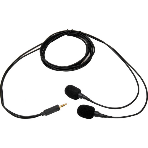 Microphone Madness MM-MCSM-2 Miniature Cardioid Stereo Microphones (100 to 16,000 Hz,Black)