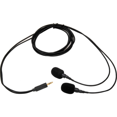 Microphone Madness MM-MCSM-5 Miniature Cardioid Stereo Microphones (20 to 20,000 Hz,Black)