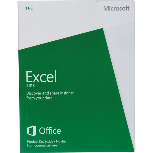 Microsoft Excel 2013 (Product Key) (Non-Commercial) 065-07648