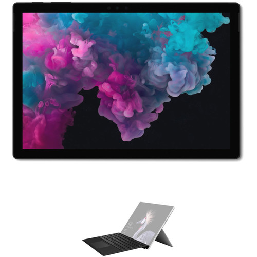Microsoft 12.3" Multi-Touch Surface Pro 6 Kit with Surface Pro Type Cover (Black)