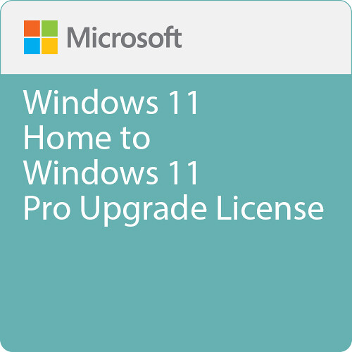 Microsoft Windows 11 Home to Windows 11 Pro Upgrade License