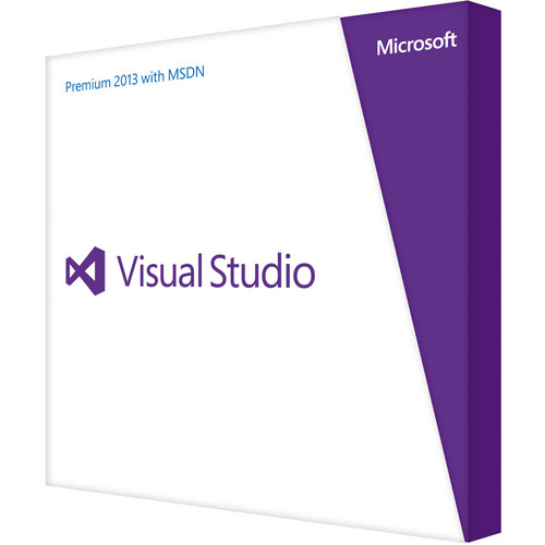 Microsoft Visual Studio Premium 2013 with MSDN