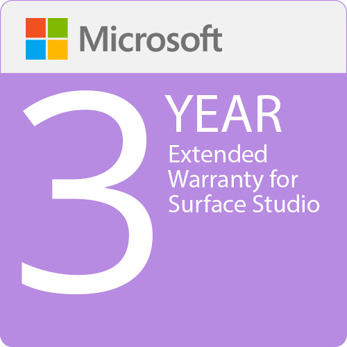 Microsoft 3-Year Extended Hardware Service for Surface Studio 2+