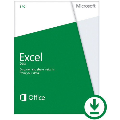 Microsoft Excel Home & Student 2013 (Electronic Download)